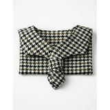 Heirloom Wool Sailor Collar – Ashford Houndstooth