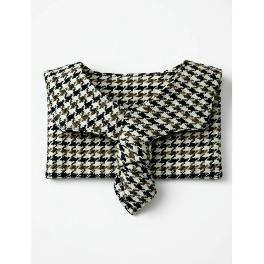 Heirloom Wool Sailor Collar – Ashford Houndstooth
