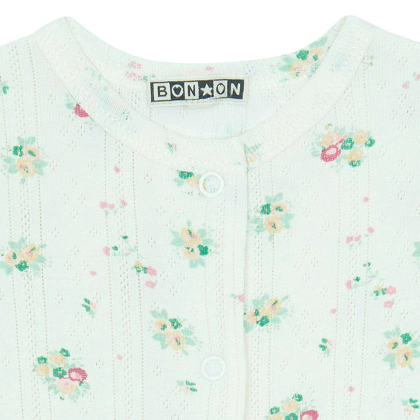 BONTON Coco Footie Pajamas - Bouquet Coco