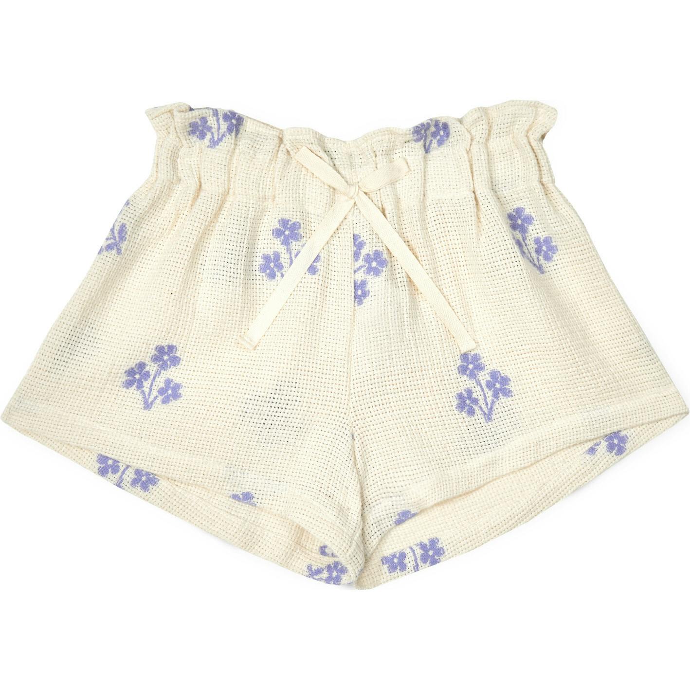 Mipounet SS26 Sandrine, Short Ecru Blue