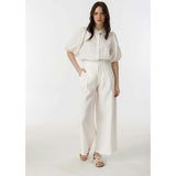 Culotte Linen Pants - Off White