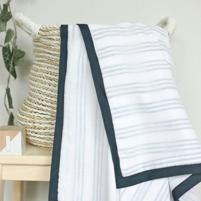 Block-Printed Receiving Dohar Blanket