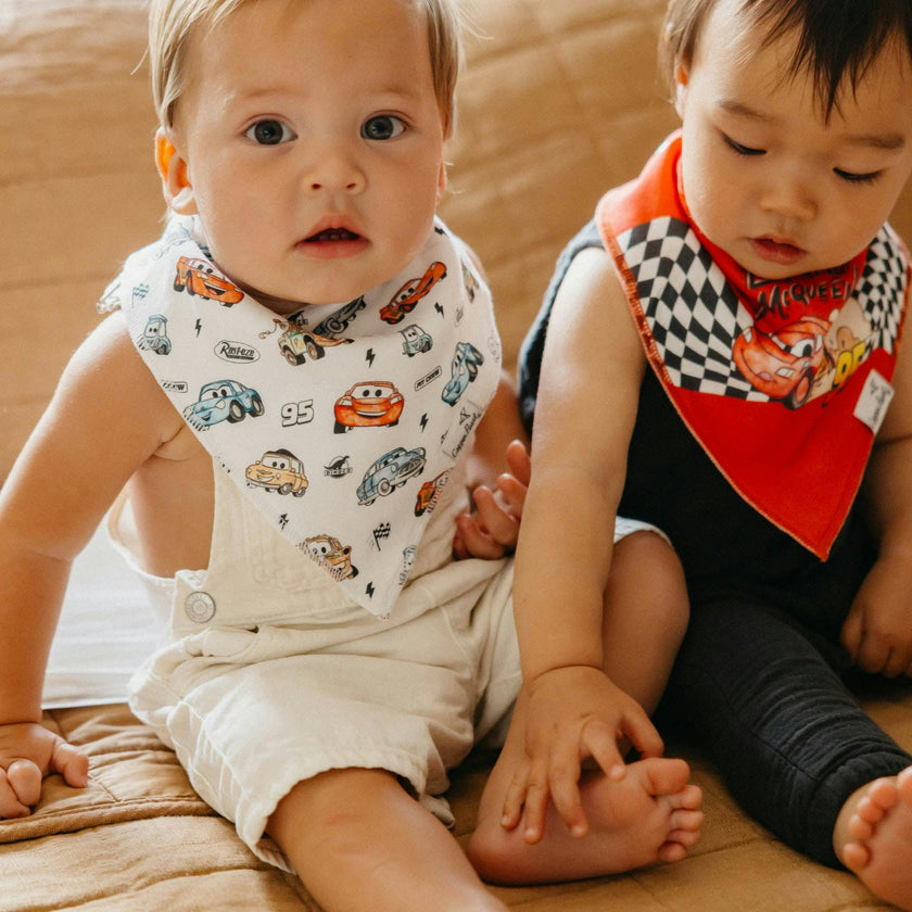 4 Pack Baby Bandana Bibs - Disney Pixar Cars