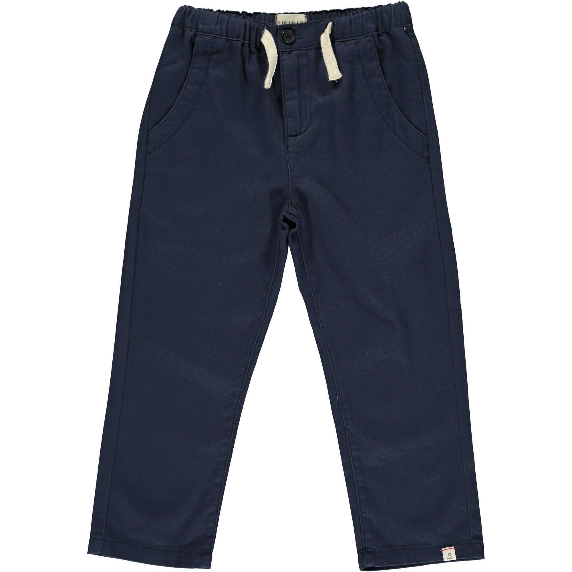 JAY Navy Twill Pants