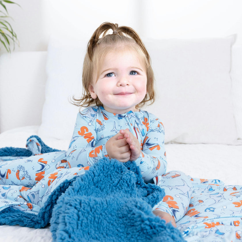 JAWS Bamboo Sherpa Blanket