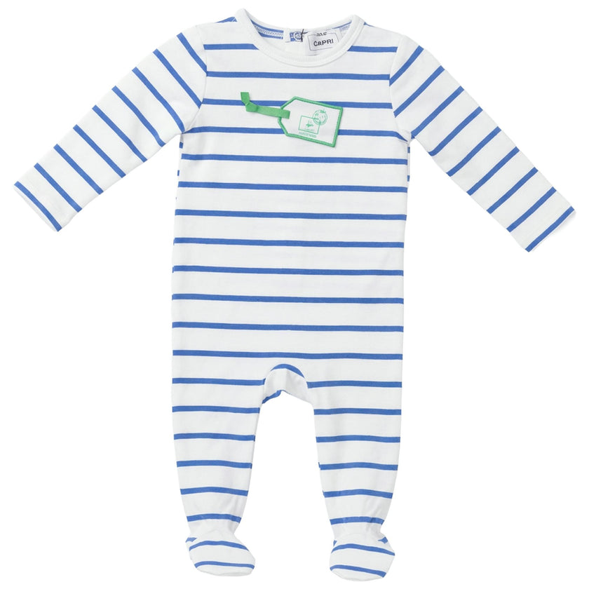 Striped Tag Applique Onesie