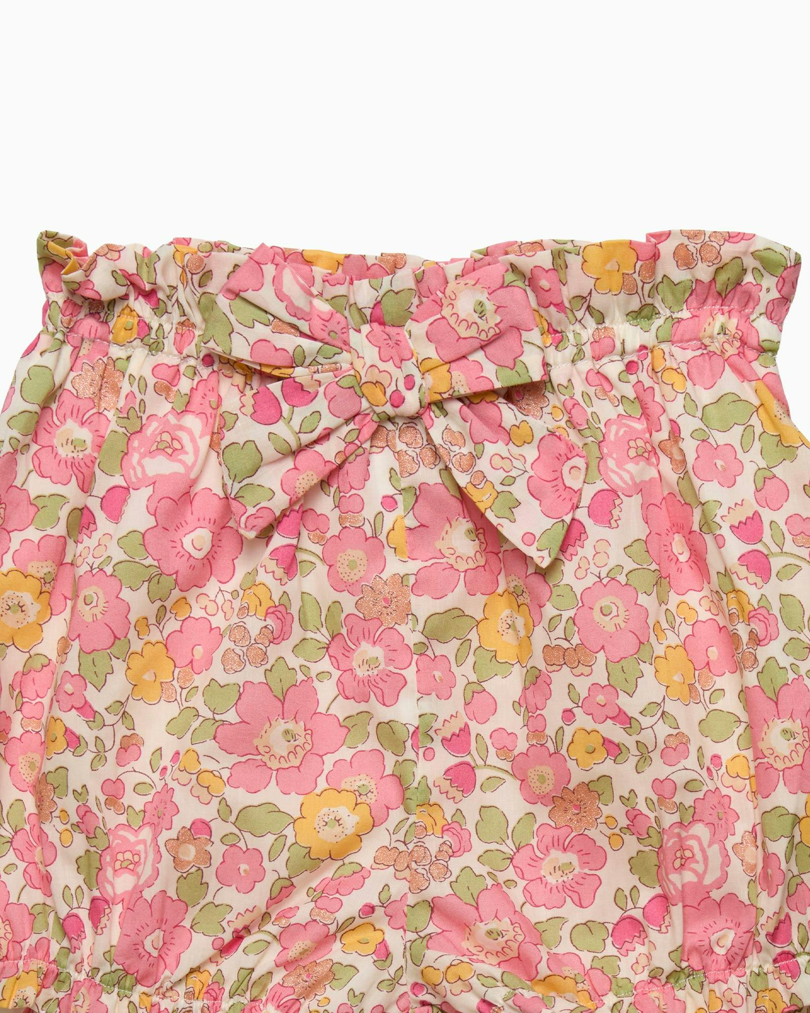 Baby Peach Sparkle Betsy Bloomers