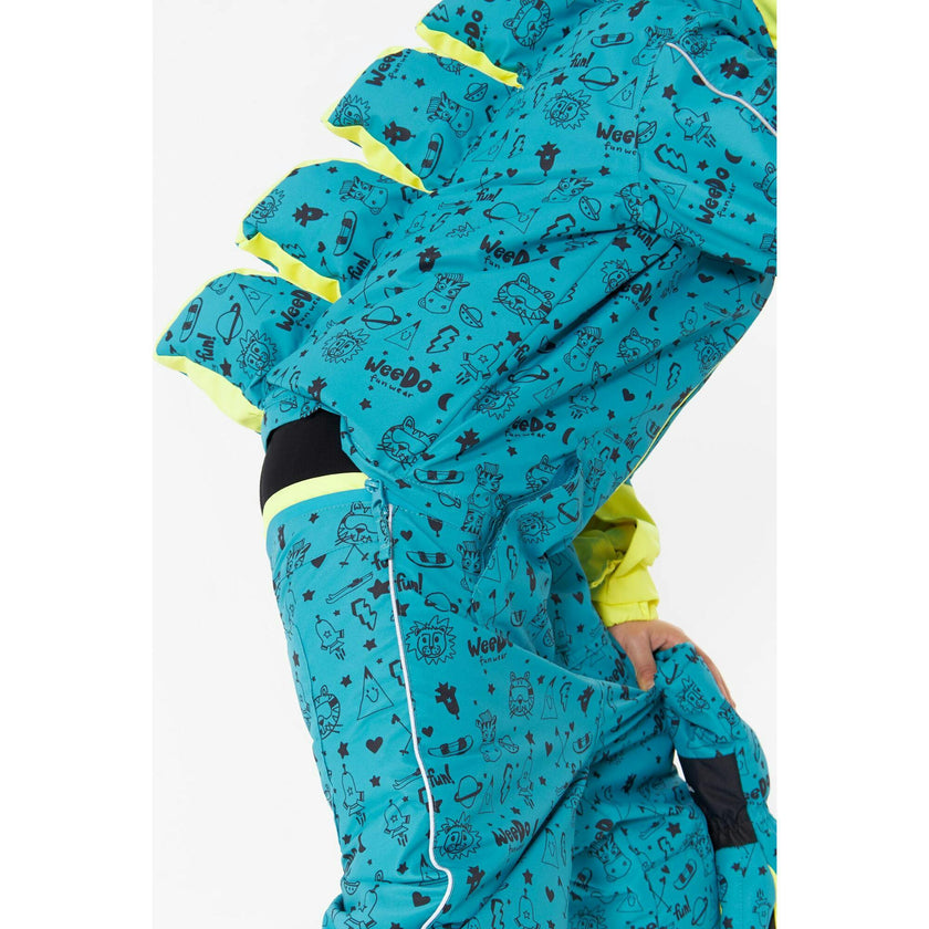 Universe Mondo Monster Snowsuit, Blue