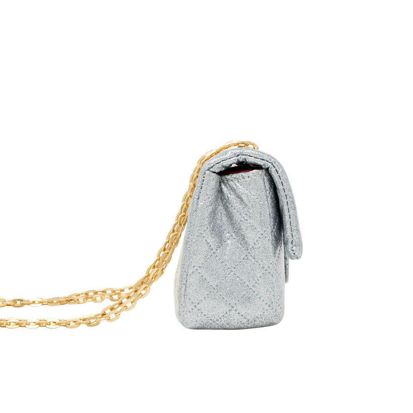 Classic Quilted Sparkle Mini Handbag