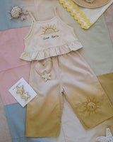 Wide-Leg Pant Set in Ciao Bella