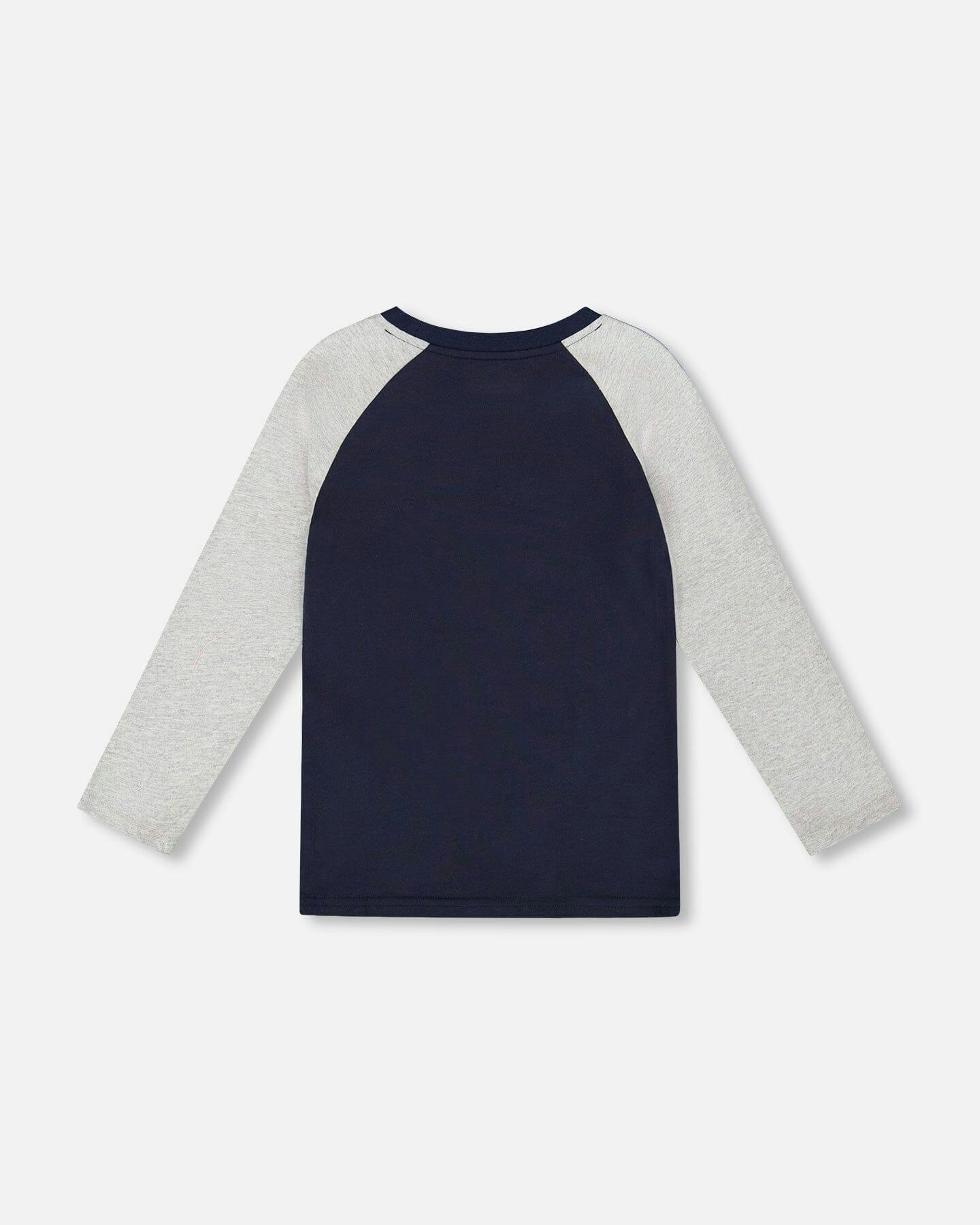 Long Raglan Sleeve Jersey Tee