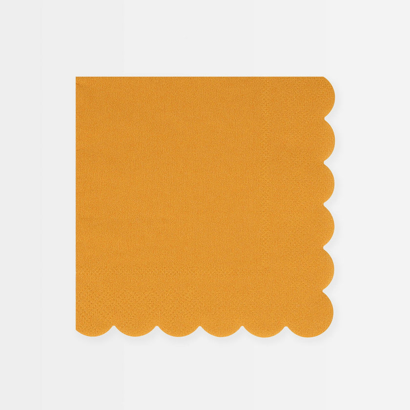 Harvest Yellow Large Napkins
