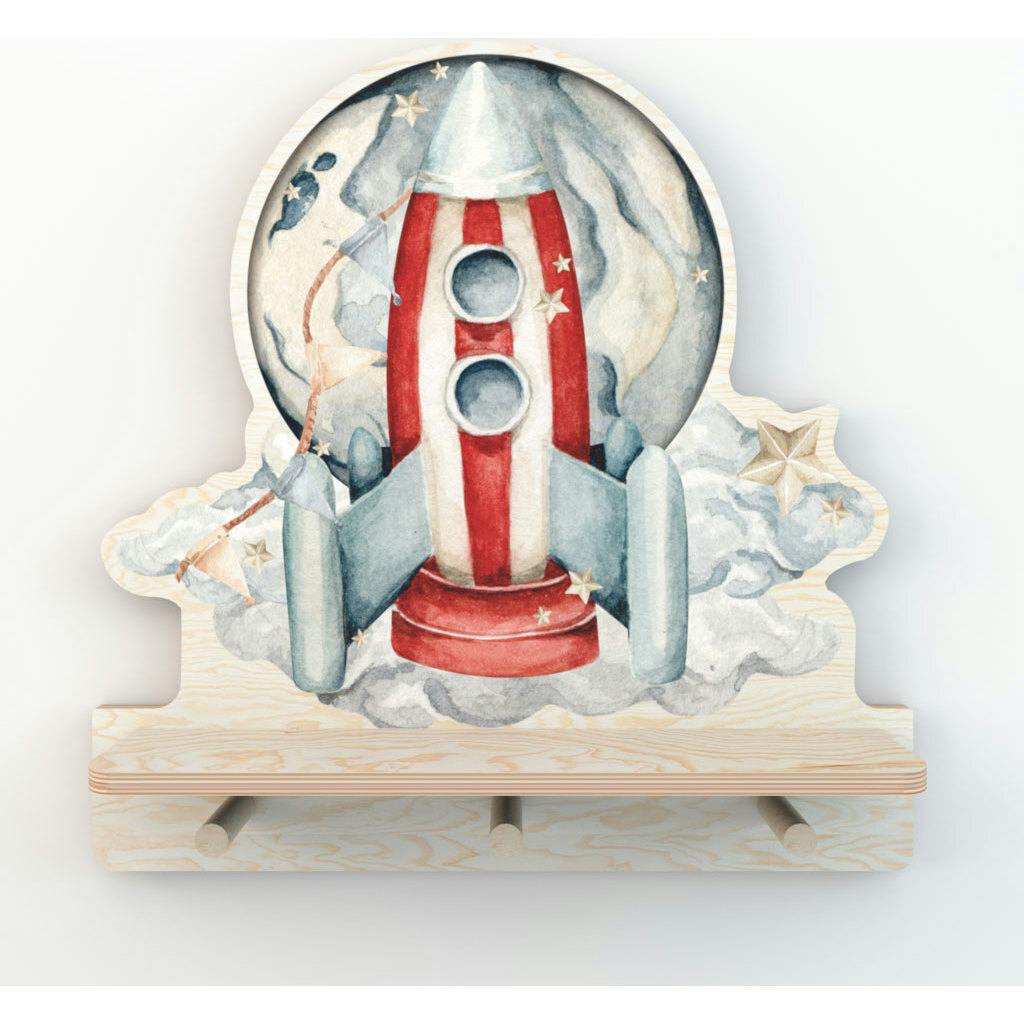 Rocketship Mini Shelf