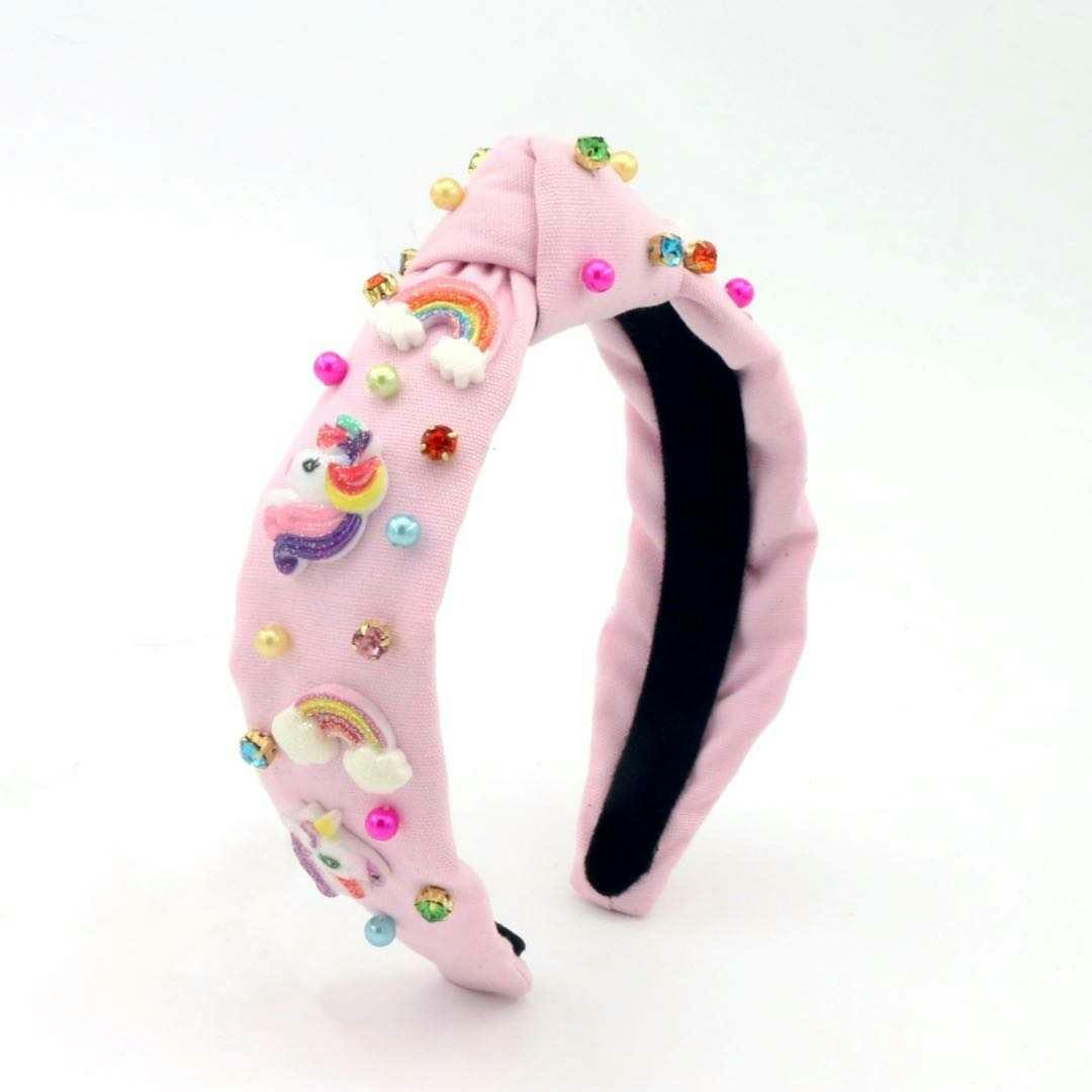 Over The Rainbow Pink Headband