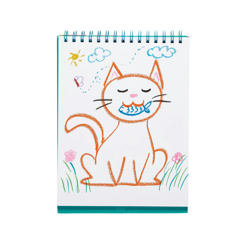 Cat Parade Twist-up Watercolor Gel Crayons - Set of 12