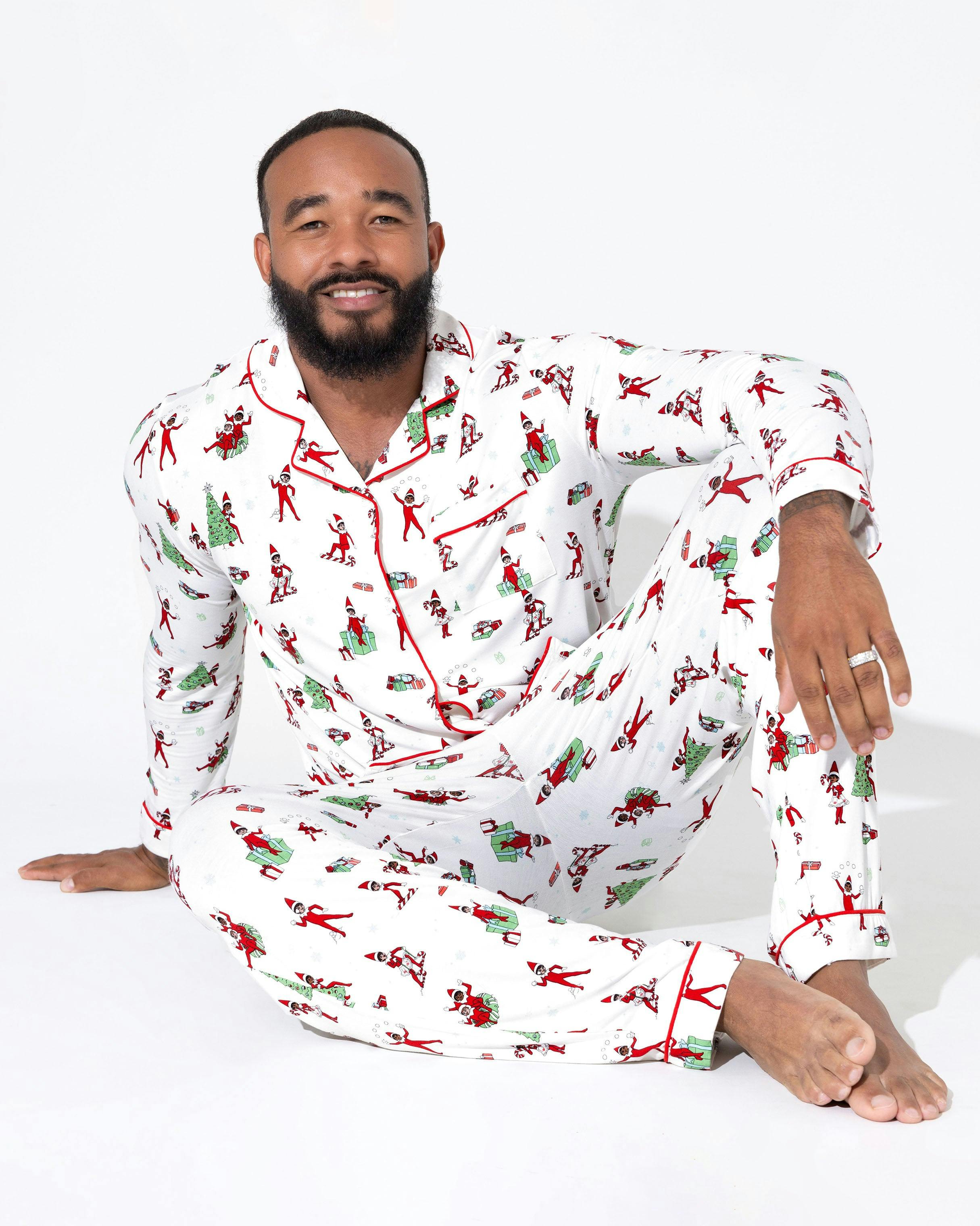 The Elf On The Shelf Bamboo Men's Pajama Set