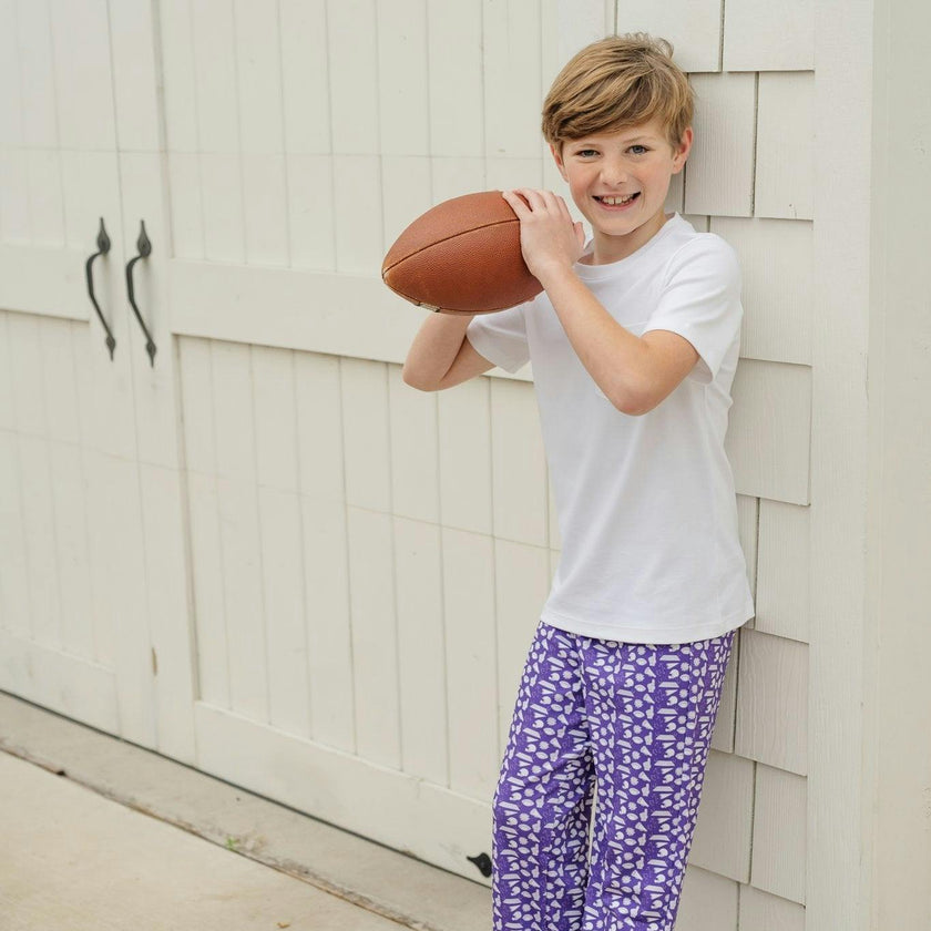 Beckett Boys' Hangout Pant - Pep Rally Purple