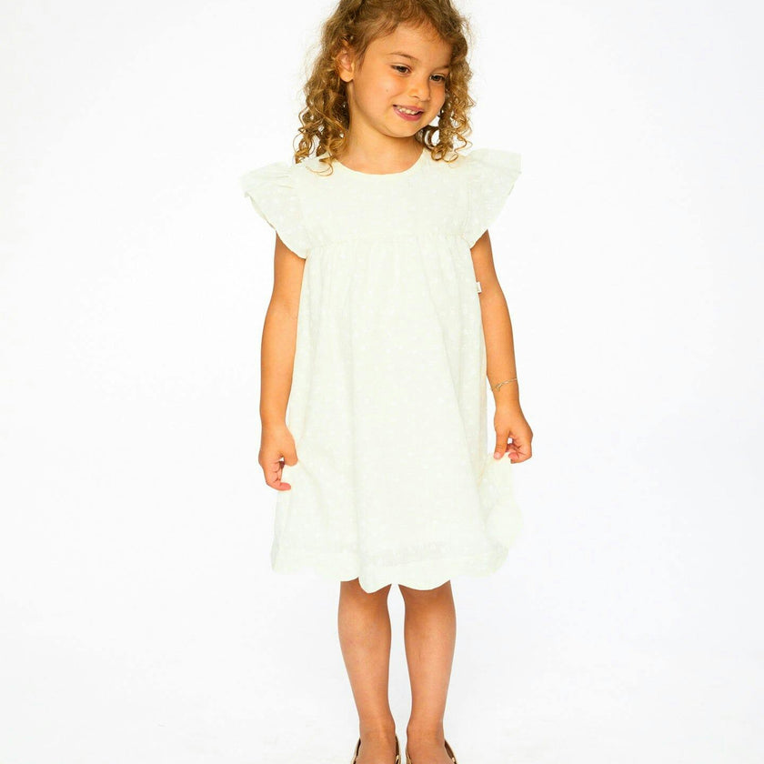 Printed Poplin Dress