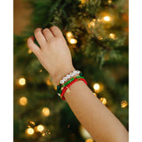 Christmas Hearts Bracelet Gift Set