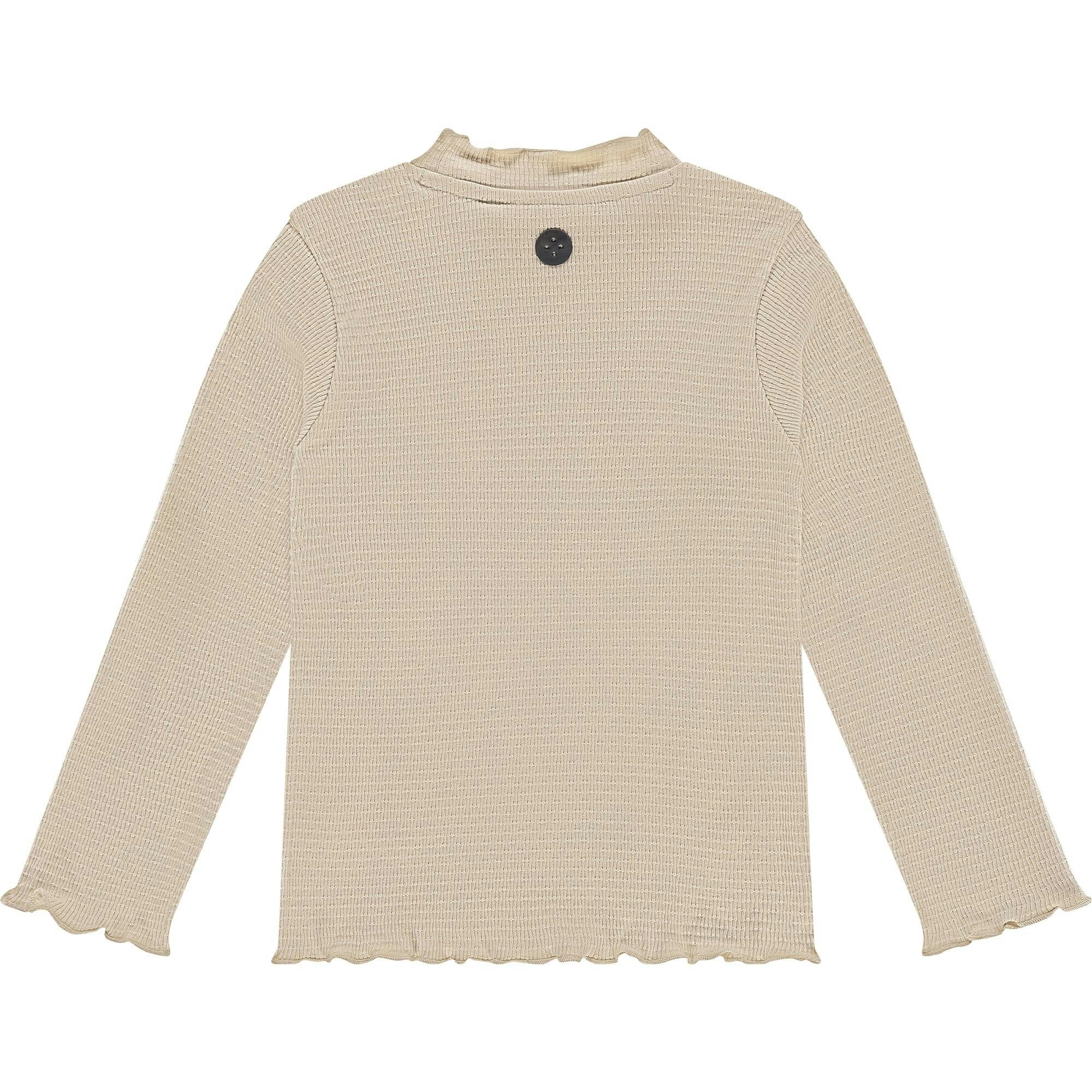 Ribbed Mock Neck Long Sleeve