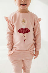 Ruffle Sweatshirt Ballerina