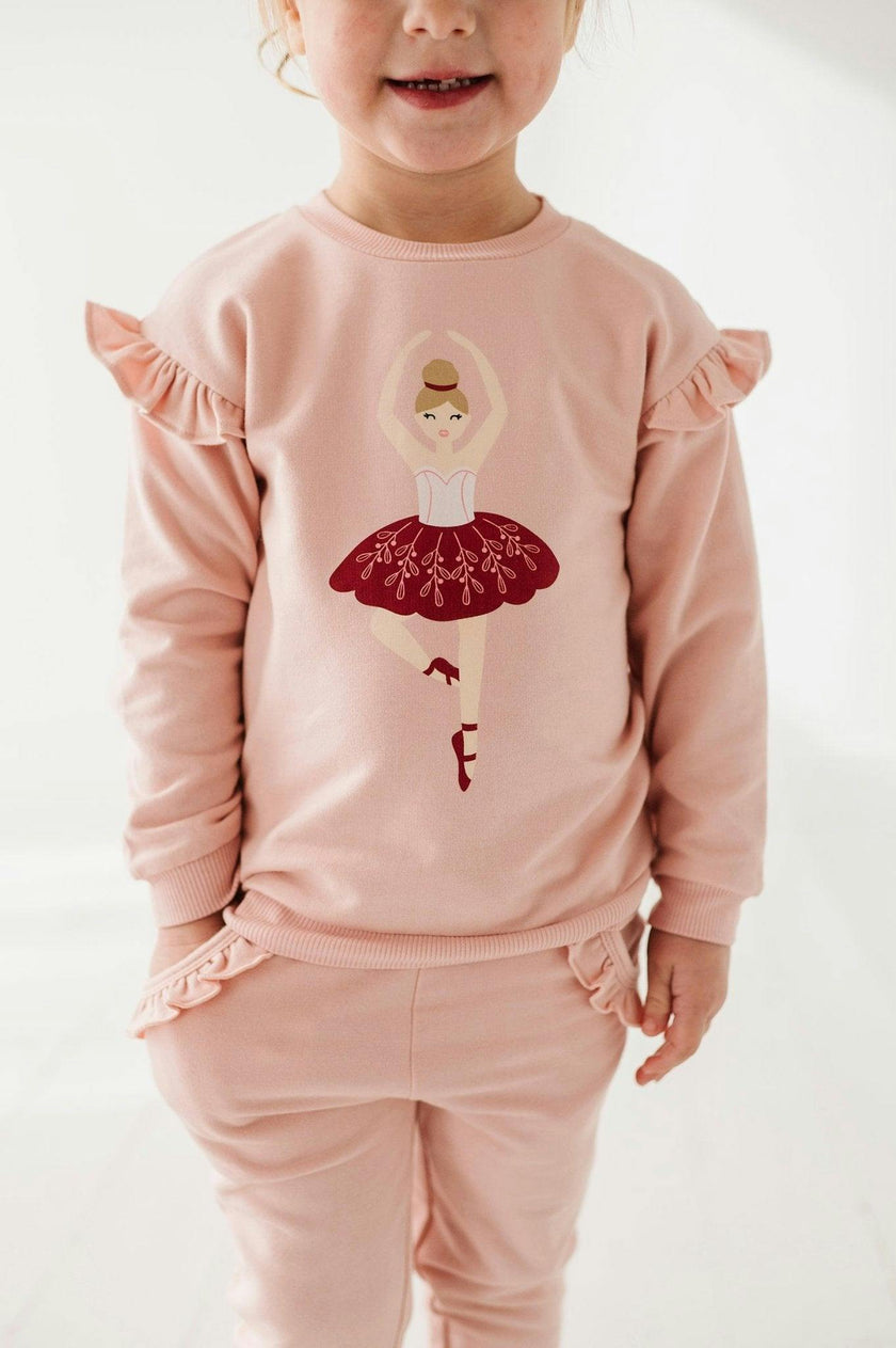 Ruffle Sweatshirt Ballerina