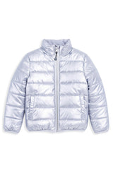 Nanoall -  Packable Quilted Puffer Jacket - Silver