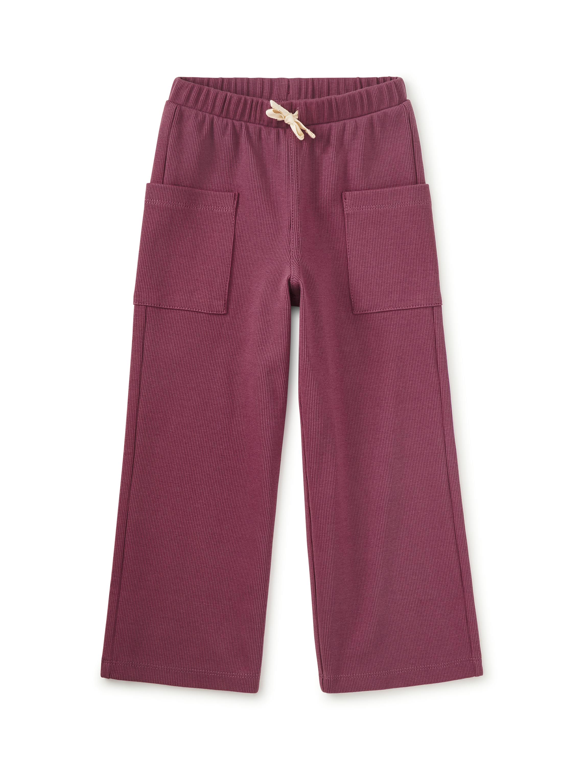 Flare for Fun Pocket Pants, Cassis