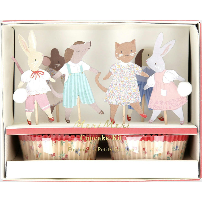 Animal Friends Cupcake Kit