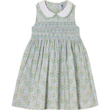 Hand-Smocked Girls Dress - Catalina