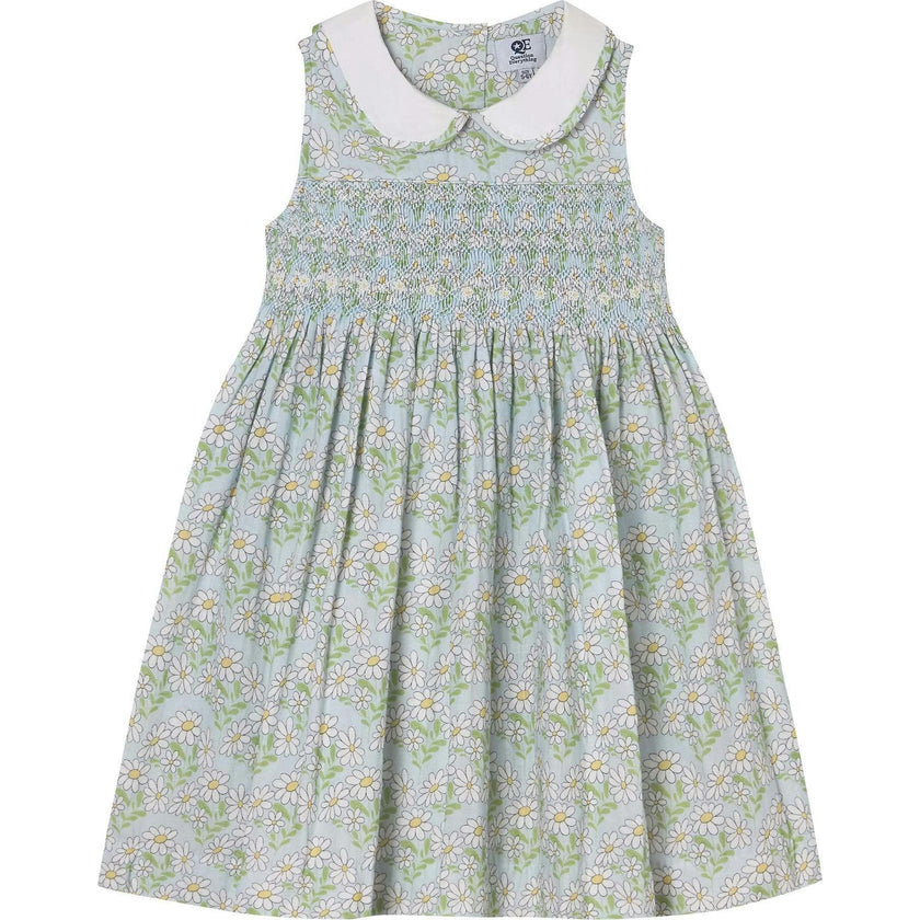 Hand-Smocked Girls Dress - Catalina