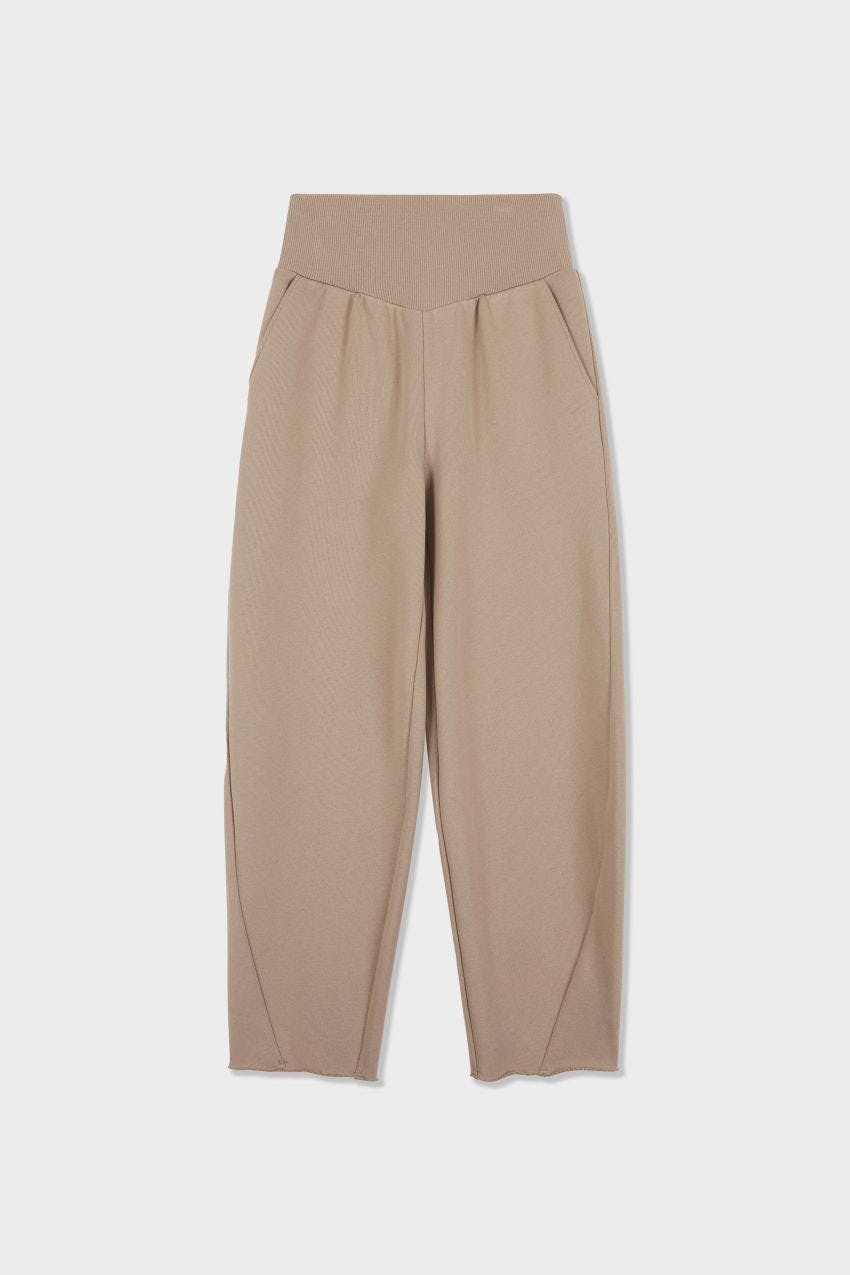 Organic Cotton High Waisted Sweatpant