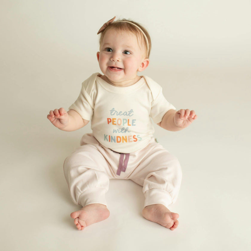 graphic bodysuit | treat people with kindness