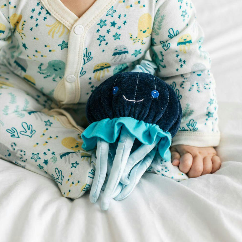 Jellyfish Stroller Toy – Blue