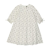 Rose Dot 3-Quarter Sleeve Dress
