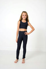 foreverflex black crop top