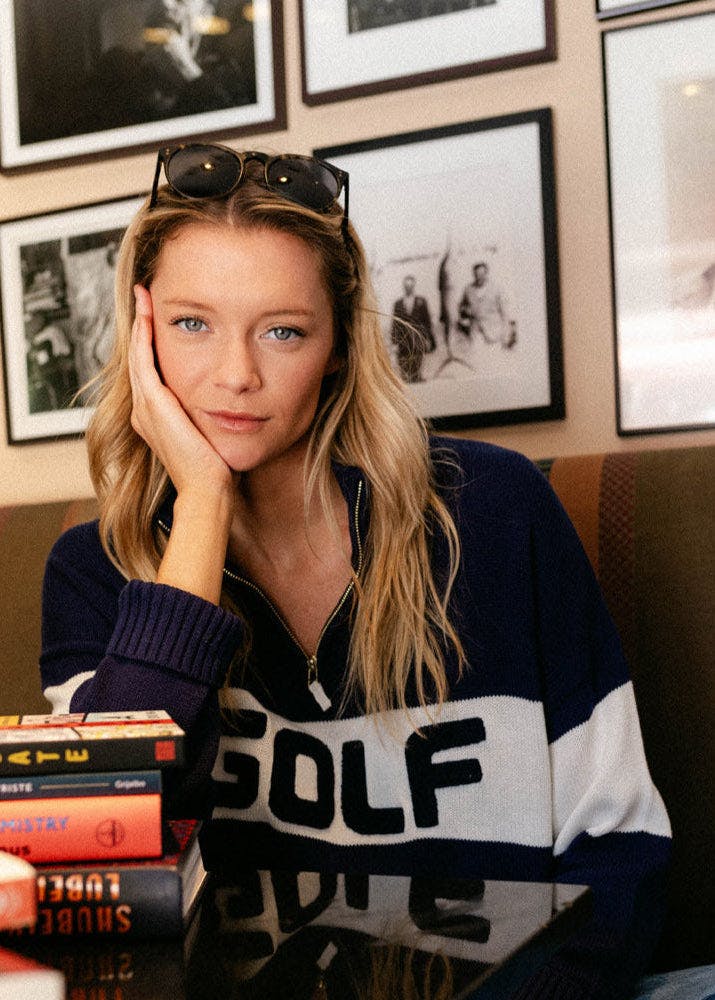 Madison Quarter Zip - Golf Colorblock