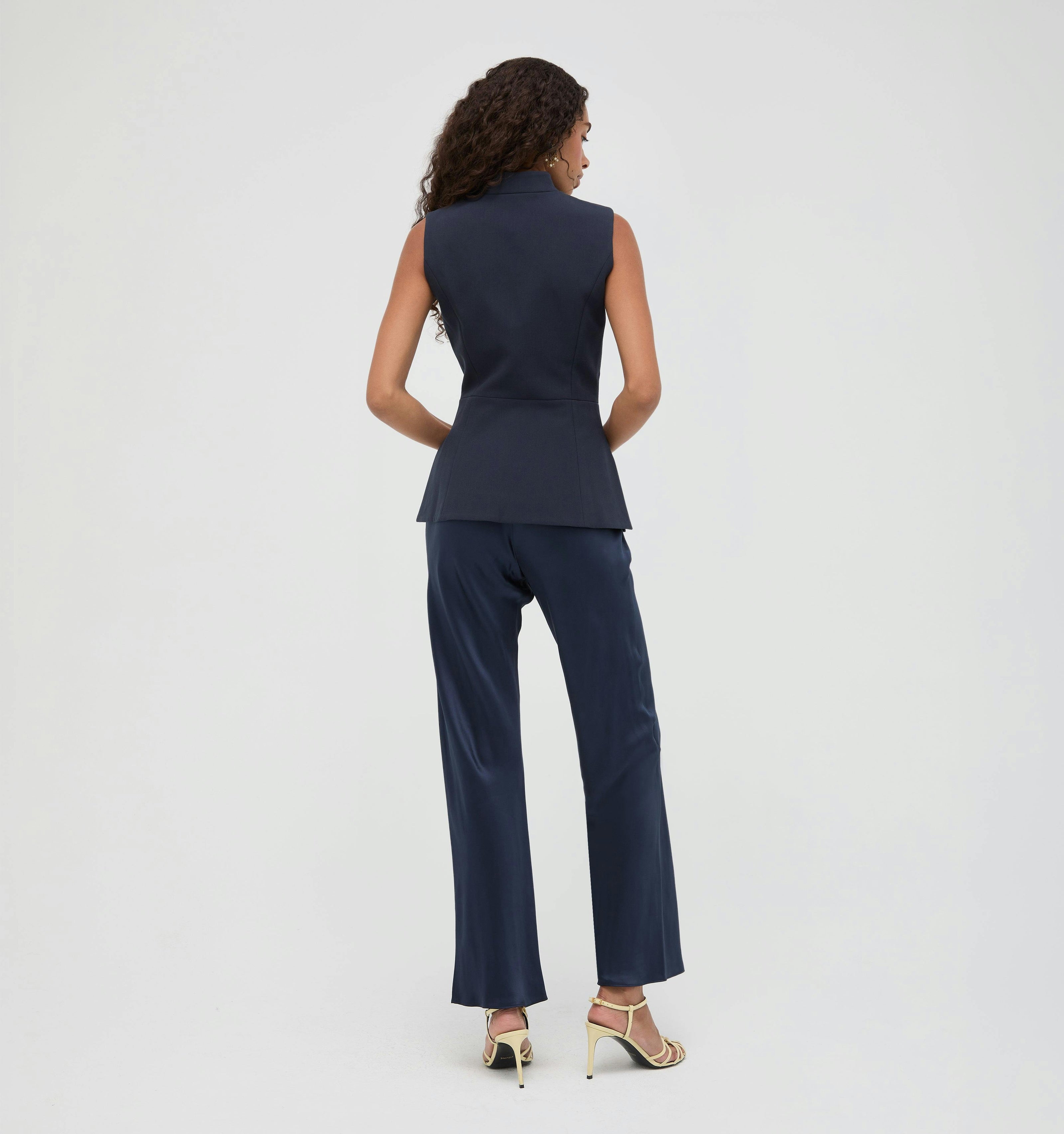 The Katrina Top -  Midnight Navy