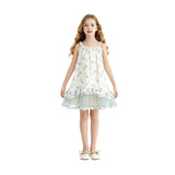 Vintage Bloom Ruffle Dress