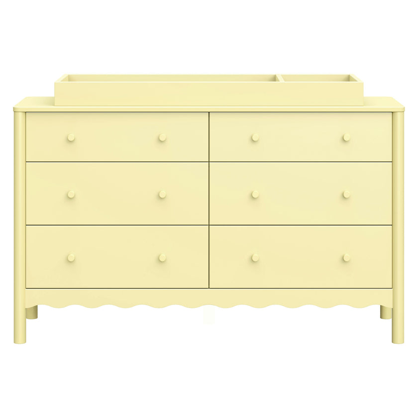 Universal Wide Removable Changing Tray in Pale Yellow
