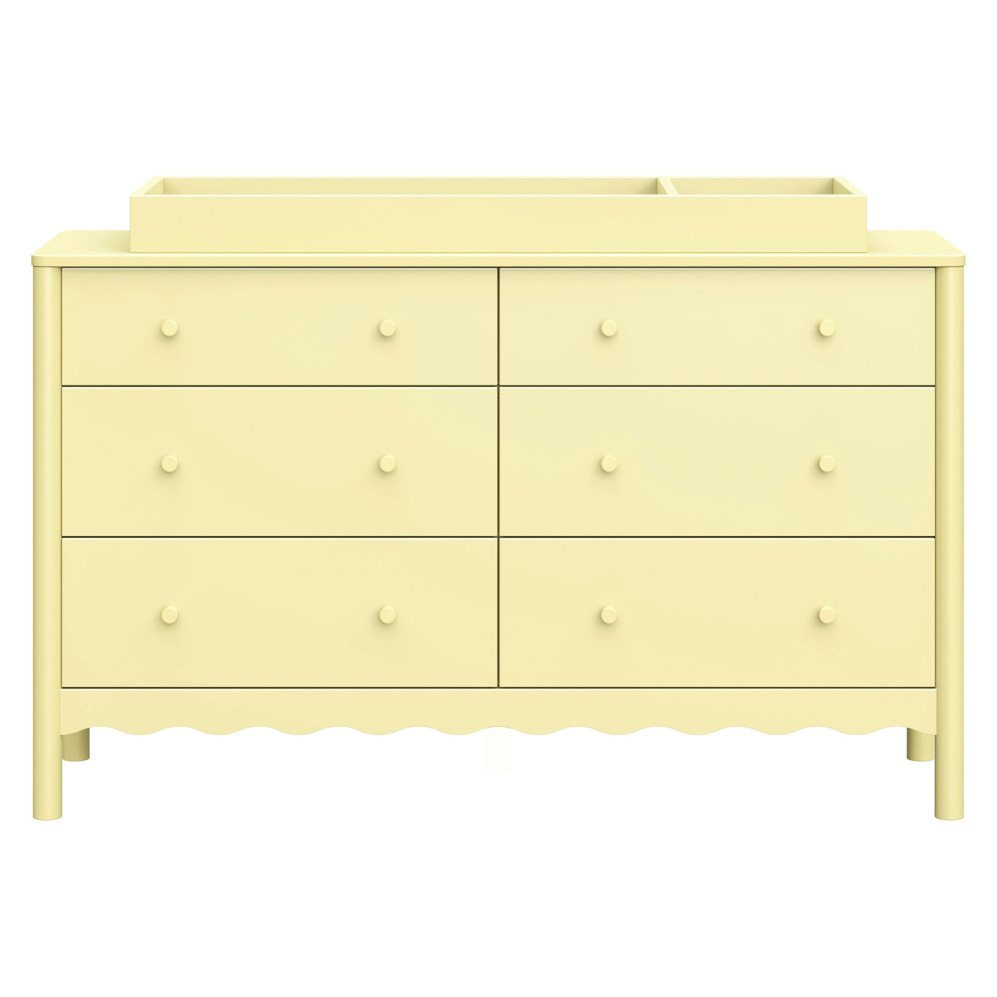 Universal Wide Removable Changing Tray in Pale Yellow