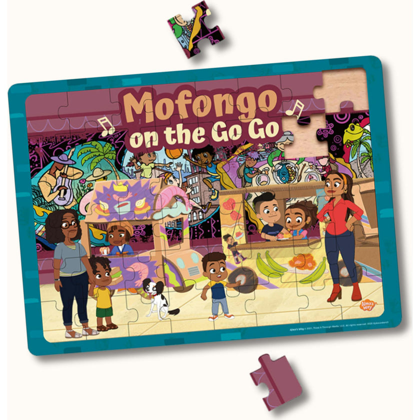 Alma’s Way™ Mofongo on the Go Go 48p FSC® Wooden Tray Puzzle