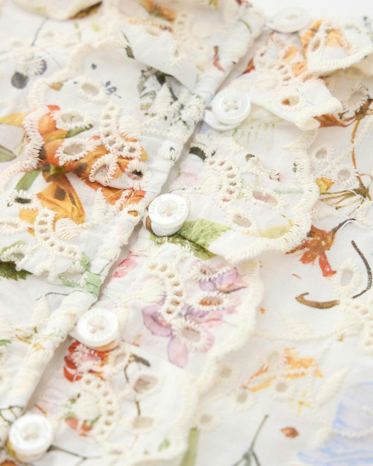 Christina Embroidered Top