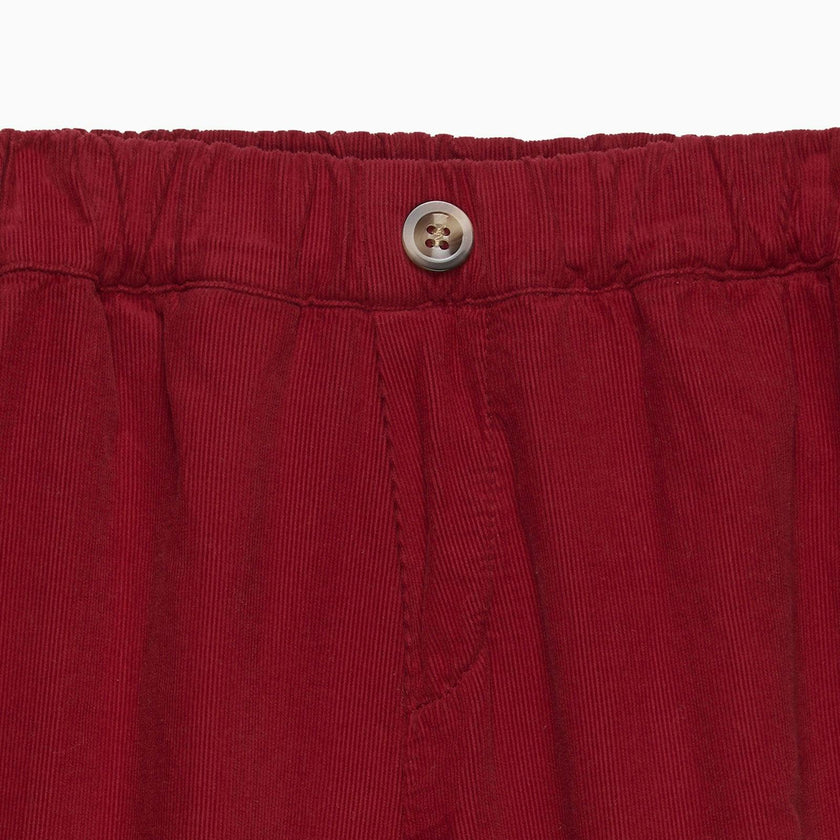 Baby Rafferty Cord Pants in Red