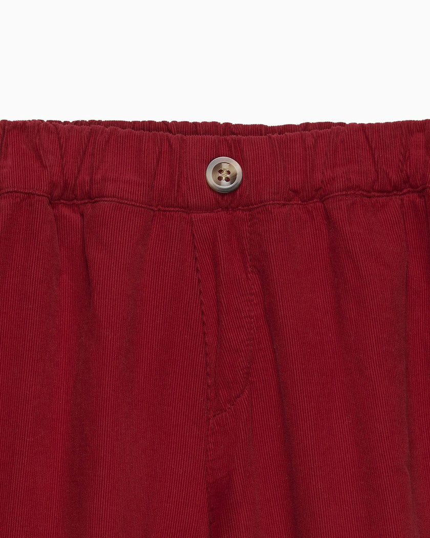 Baby Rafferty Cord Pants in Red