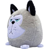Hangry Petz: Cooper - 12" Grey & White Animal Plush