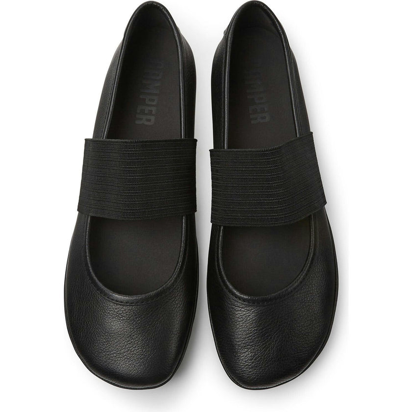 Women's Right Ballerinas, Black