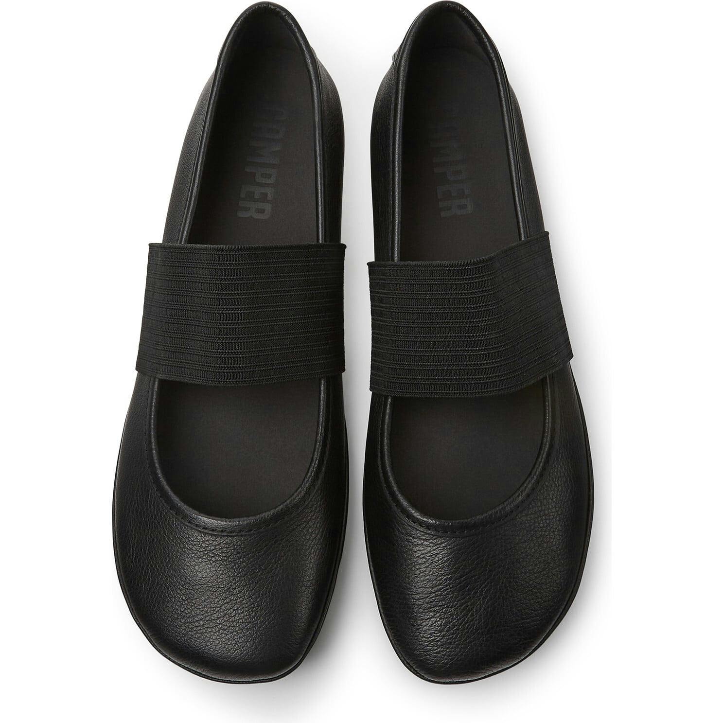 Women's Right Ballerinas, Black