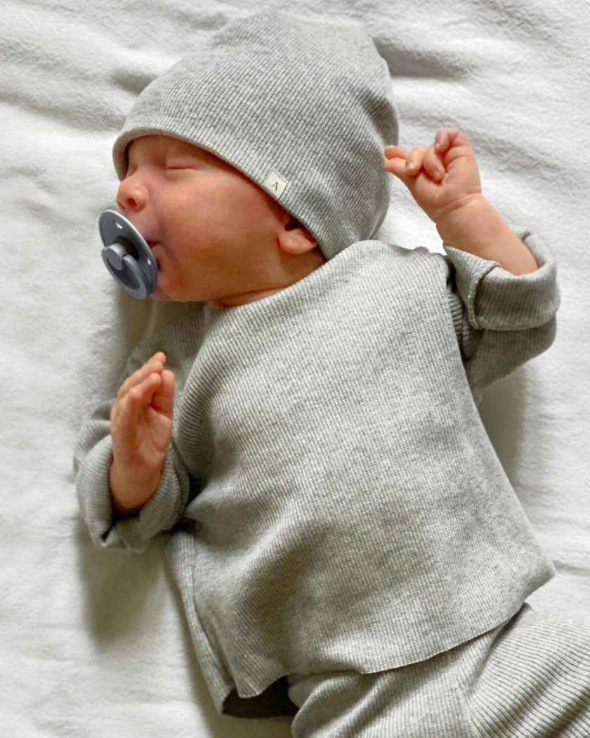RIB SWEATSHIRT