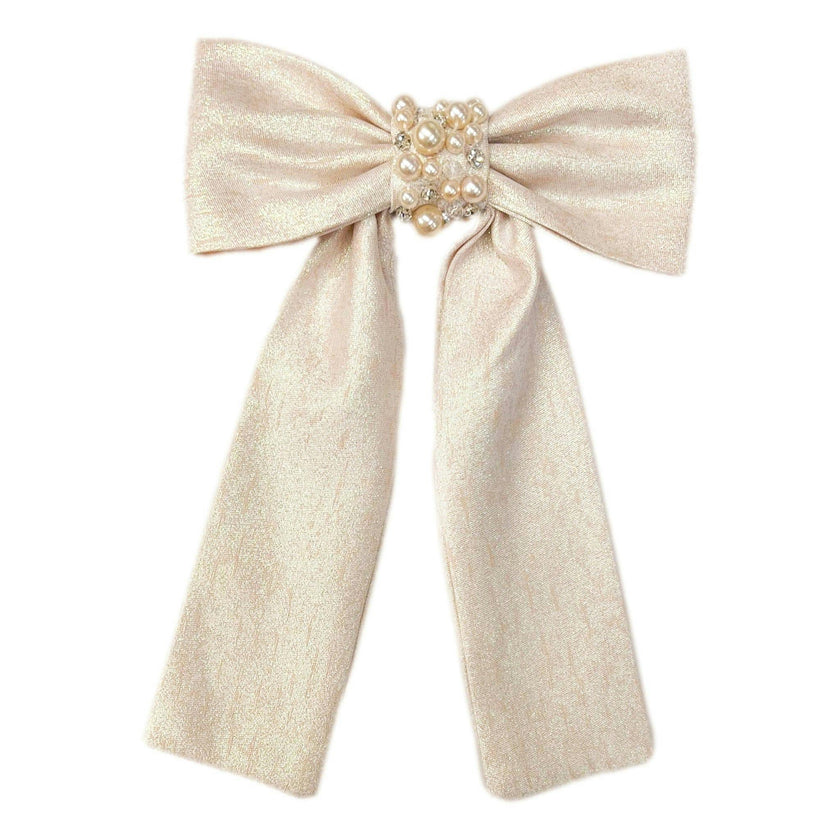 Jackie Jacquard Hair Bow